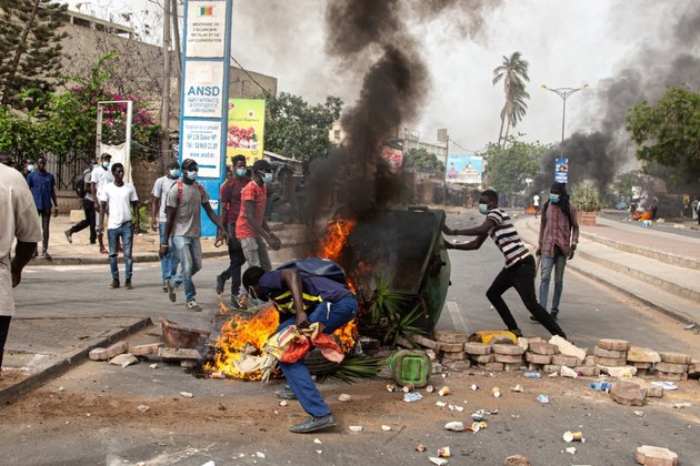 Violent Protests Erupt in Senegal as Opposition Leader Sentenced to Prison